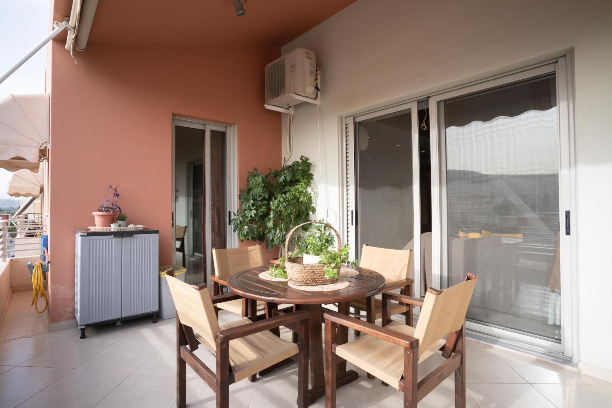 Maria'S Airport Apartment โกโรปิออน ภายนอก รูปภาพ
